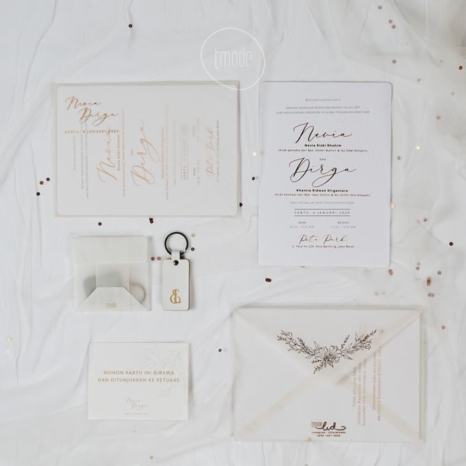 Nevia & Dirga (Letterpress Invitation) by TJIJERAHMADE - 002 Nevia & Dirga (Letterpress Invitation) by TJIJERAHMADE - 002