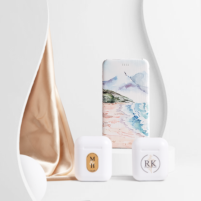 Wedding Gift - Custom Wireless Earphone by PORTÉ by Clarin - 003 Wedding Gift - Custom Wireless Earphone by PORTÉ by Clarin - 003