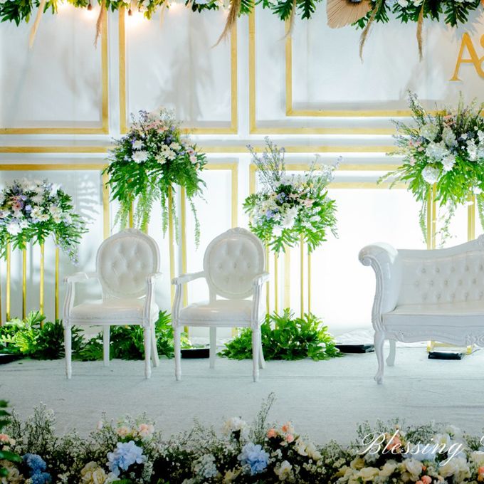 Wedding Bunga dan Aji by Blessing Decoration - 003