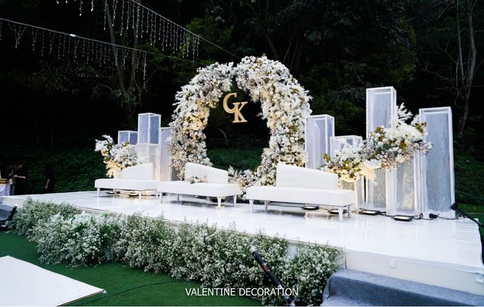 Grady & Kezia Wedding Decoration at Gedong Putih by Valentine Wedding Decoration - 002