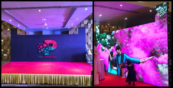 LED Backdrop In Chennai For Sangeet by LED Backdrop Chennai (Pixel Productions) - 002