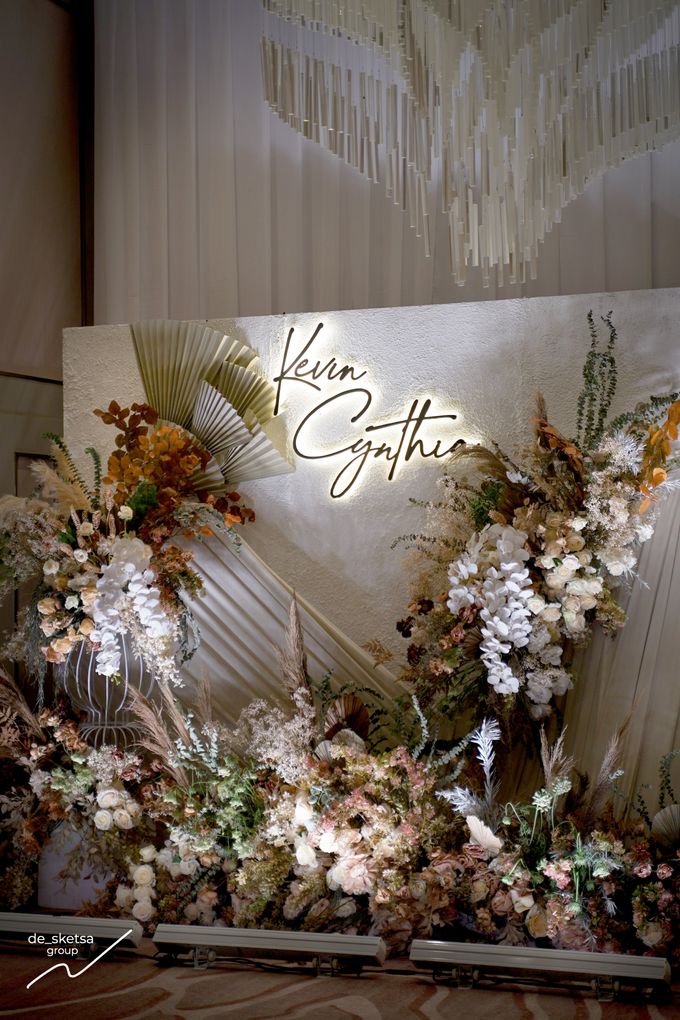 The Wedding of KEVIN & CYNTHIA by De Sketsa decoration - 002