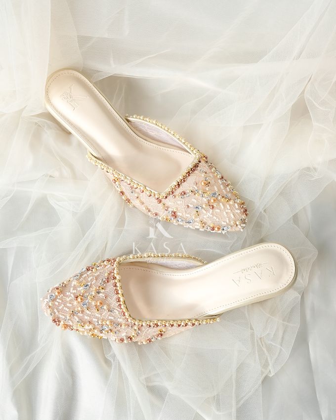 Champagne for Bridal Shoes | Kasa The 