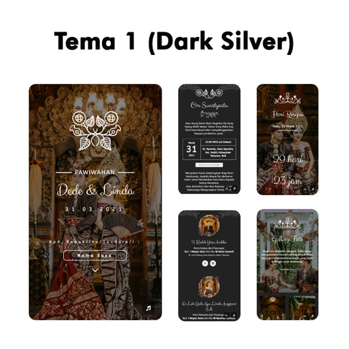 Theme Showcase by Undangan Digital | Two Hearts ID - 002 Theme Showcase by Undangan Digital | Two Hearts ID - 002