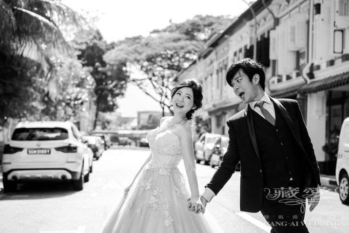 On the casual street by Cang Ai Wedding - 001