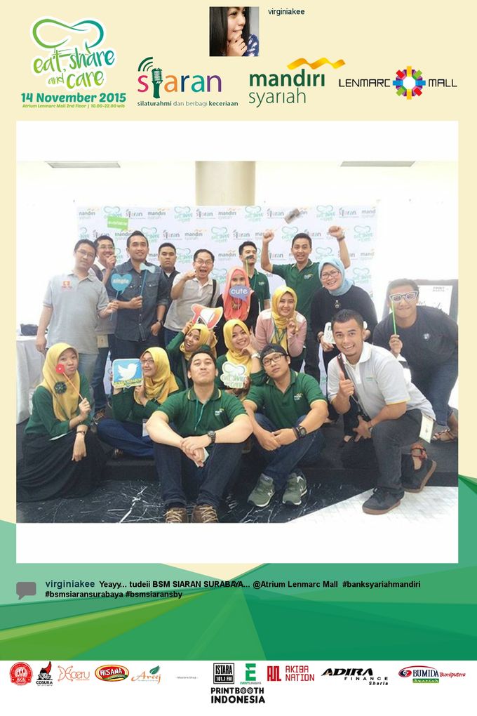 Eat Share n Care by Bank Syariah Mandiri by PRINTBOOTH INDONESIA - 003