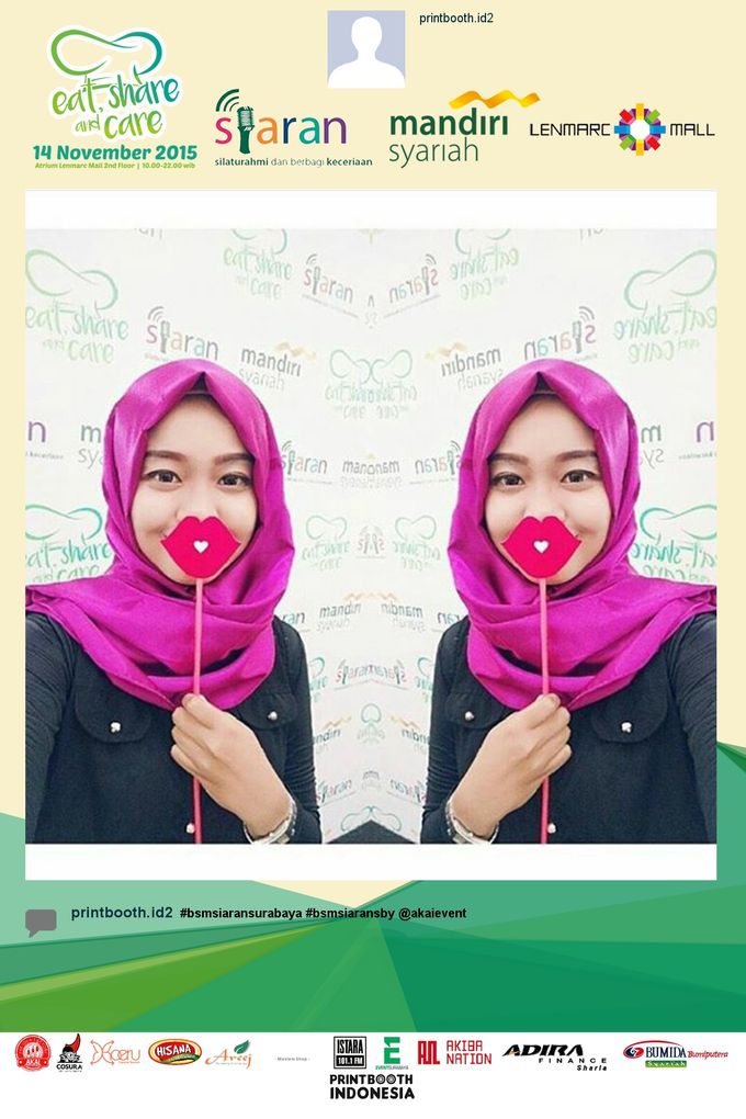 Eat Share n Care by Bank Syariah Mandiri by PRINTBOOTH INDONESIA - 006 Eat Share n Care by Bank Syariah Mandiri by PRINTBOOTH INDONESIA - 006