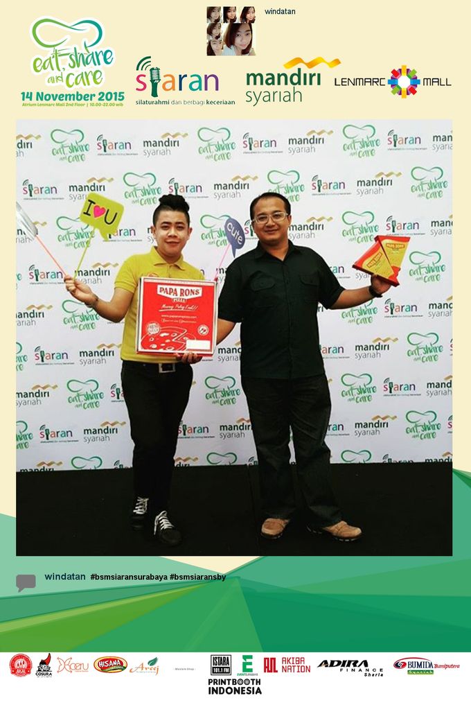 Eat Share n Care by Bank Syariah Mandiri by PRINTBOOTH INDONESIA - 008 Eat Share n Care by Bank Syariah Mandiri by PRINTBOOTH INDONESIA - 008