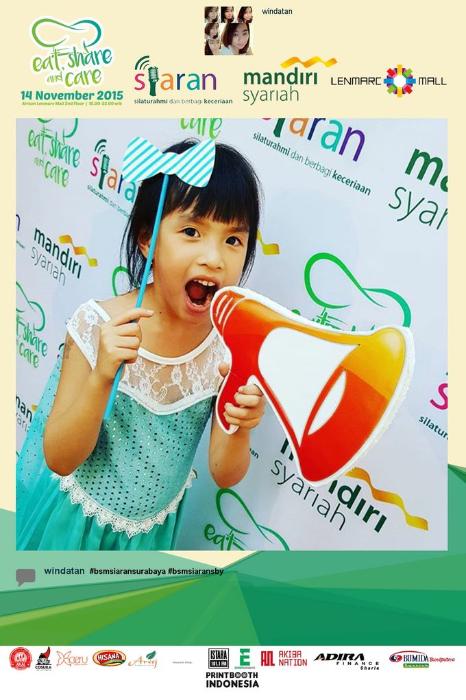 Eat Share n Care by Bank Syariah Mandiri by PRINTBOOTH INDONESIA - 010 Eat Share n Care by Bank Syariah Mandiri by PRINTBOOTH INDONESIA - 010