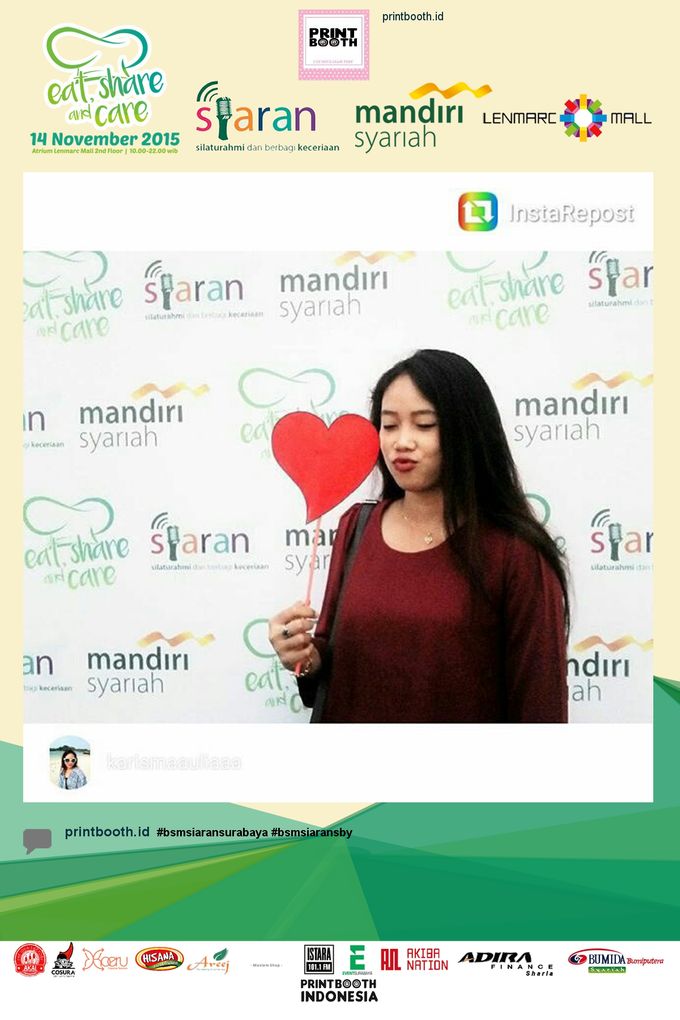 Eat Share n Care by Bank Syariah Mandiri by PRINTBOOTH INDONESIA - 013 Eat Share n Care by Bank Syariah Mandiri by PRINTBOOTH INDONESIA - 013