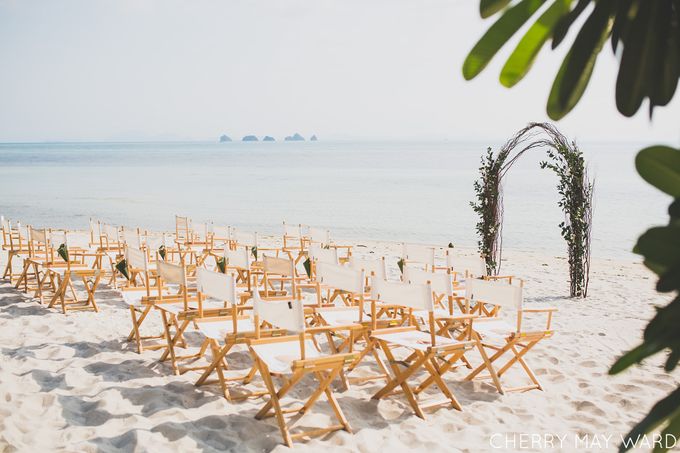 Rumi & Hiro - Inasia Villa, Lipa Noi Samui Beach Wedding by Cherry May Ward Photography - 002