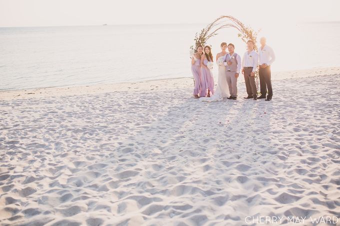 Rumi & Hiro - Inasia Villa, Lipa Noi Samui Beach Wedding by Cherry May Ward Photography - 008