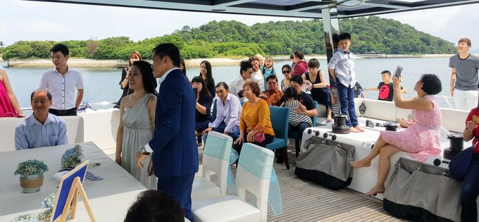 Wedding Solemnization by Eagle Wings Yacht Charters Pte Ltd - 002 Wedding Solemnization by Eagle Wings Yacht Charters Pte Ltd - 002