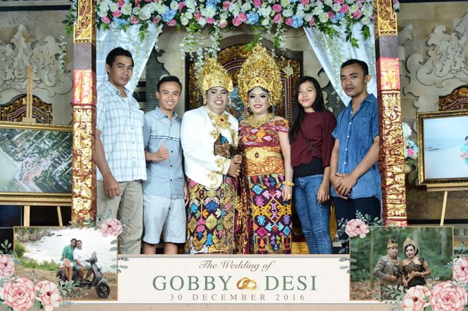 The Wedding of Gobby & Desi by Bali Island Photobooth - 001