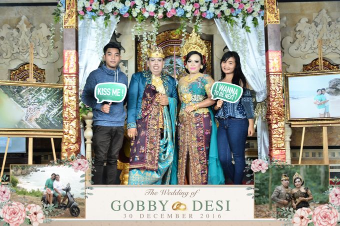 The Wedding of Gobby & Desi by Bali Island Photobooth - 006