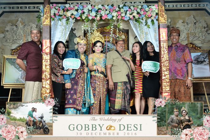 The Wedding of Gobby & Desi by Bali Island Photobooth - 011