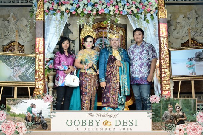 The Wedding of Gobby & Desi by Bali Island Photobooth - 012