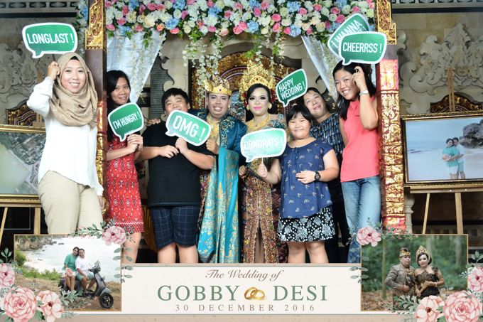 The Wedding of Gobby & Desi by Bali Island Photobooth - 013