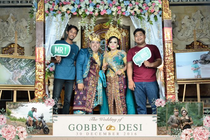 The Wedding of Gobby & Desi by Bali Island Photobooth - 016