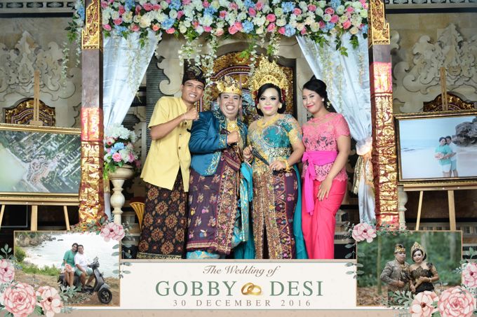 The Wedding of Gobby & Desi by Bali Island Photobooth - 017