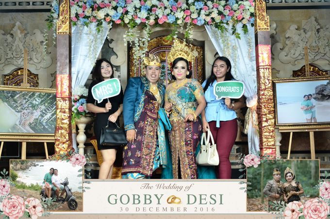 The Wedding of Gobby & Desi by Bali Island Photobooth - 018