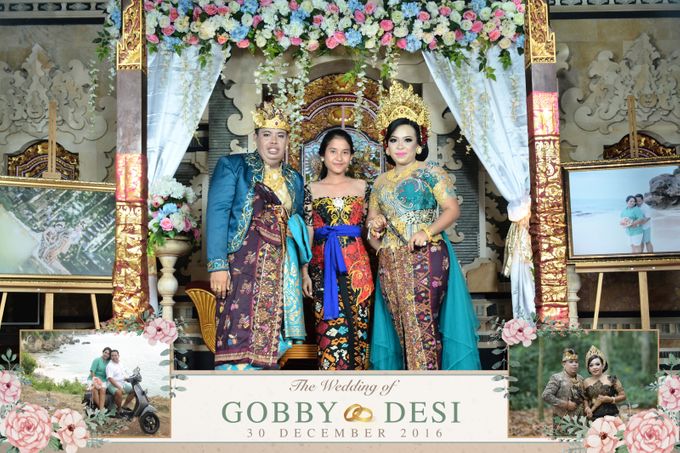 The Wedding of Gobby & Desi by Bali Island Photobooth - 019