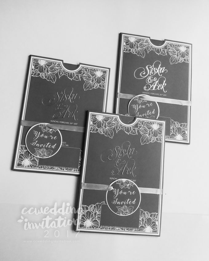 Grey Singleboard Ekslusif by ccweddinginvitation - 001 Grey Singleboard Ekslusif by ccweddinginvitation - 001