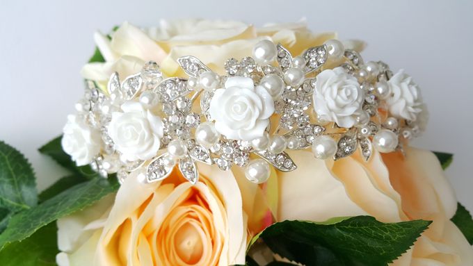 Bridal Tiara by Pamela Falli - 003 Bridal Tiara by Pamela Falli - 003