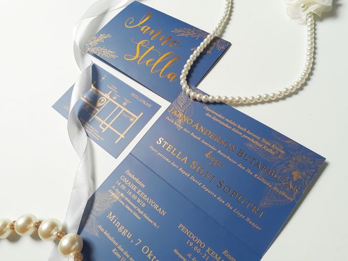 Stela & Janno Invitation Wedding by Artellery.id - 009