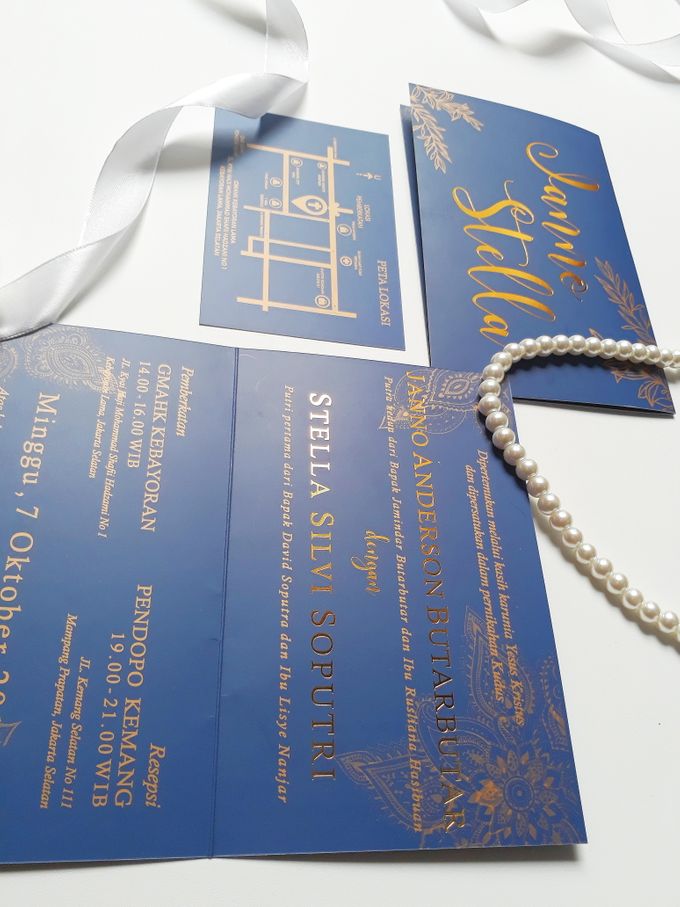 Stela & Janno Invitation Wedding by Artellery.id - 010