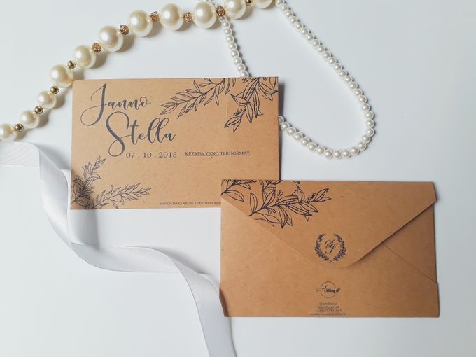 Stela & Janno Invitation Wedding by Artellery.id - 004