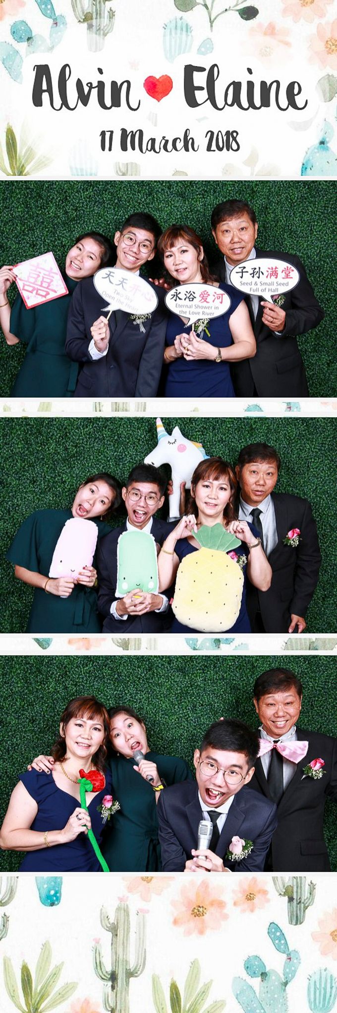 Alvin & Elaine Wedding Photo Booth by Hotel Jen Tanglin, Singapore - 002 Alvin & Elaine Wedding Photo Booth by Hotel Jen Tanglin, Singapore - 002