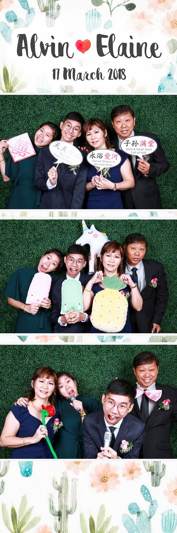 Alvin & Elaine Wedding Photo Booth by Hotel Jen Tanglin, Singapore - 002