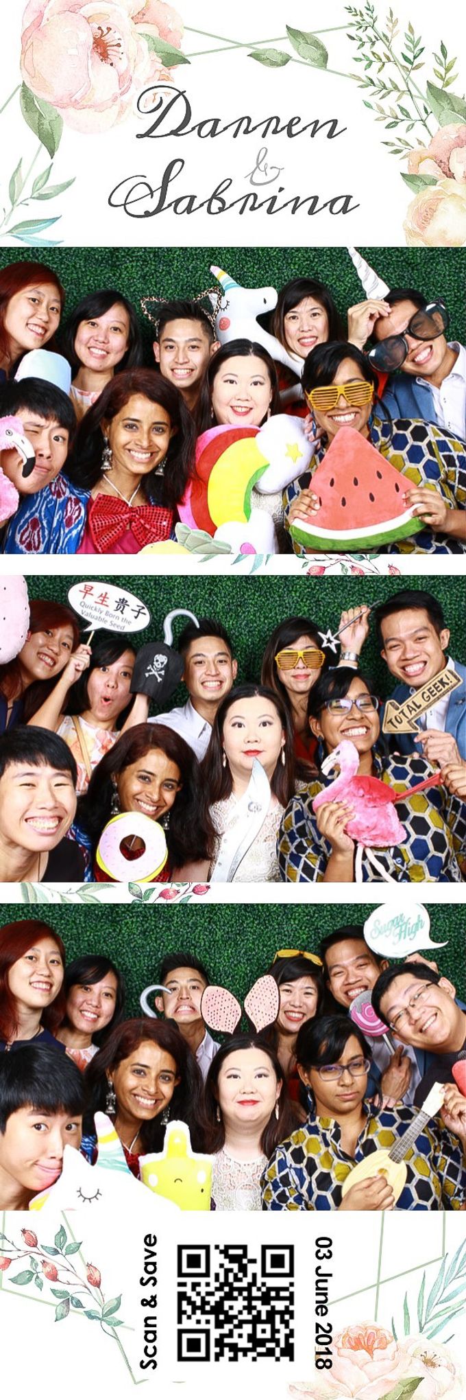 Darren & Sabrina Wedding Photo Booth by The Halia - 001 Darren & Sabrina Wedding Photo Booth by The Halia - 001