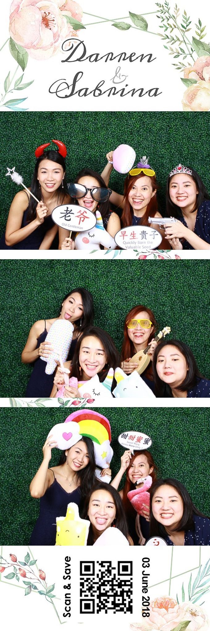 Darren & Sabrina Wedding Photo Booth by Cloud Booth - 007 Darren & Sabrina Wedding Photo Booth by Cloud Booth - 007