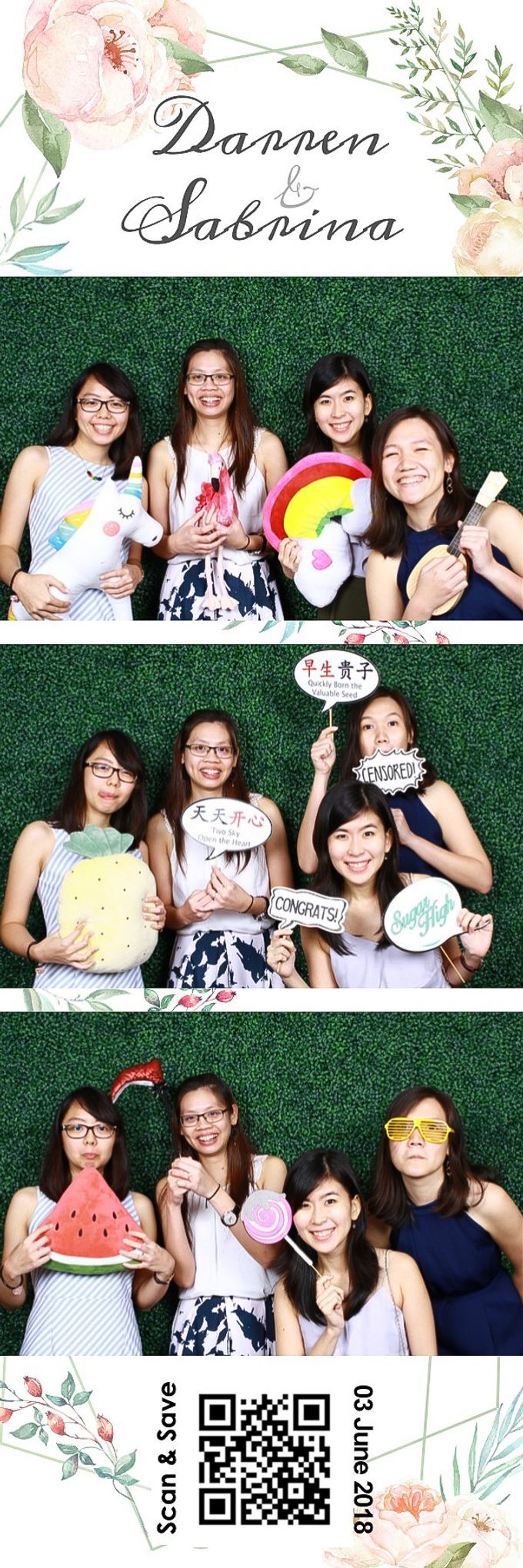Darren & Sabrina Wedding Photo Booth by The Halia - 009 Darren & Sabrina Wedding Photo Booth by The Halia - 009