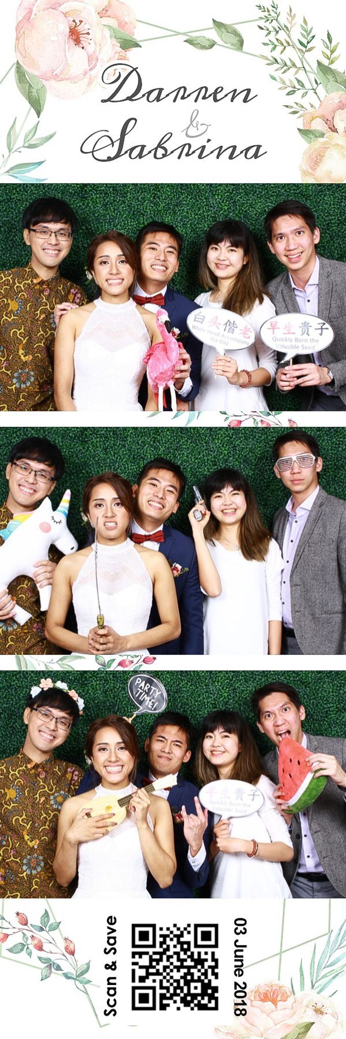 Darren & Sabrina Wedding Photo Booth by Cloud Booth - 002 Darren & Sabrina Wedding Photo Booth by Cloud Booth - 002