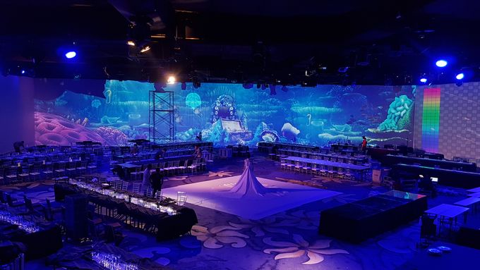 PROJECTION MAPPING - WEDDING OF NICHOLAS & NATANIA by Chroma Project - 003 PROJECTION MAPPING - WEDDING OF NICHOLAS & NATANIA by Chroma Project - 003