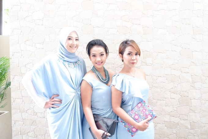 Bridesmaid For Lia & Prasad Wedding by Yuka Makeup Artist - 002 Bridesmaid For Lia & Prasad Wedding by Yuka Makeup Artist - 002