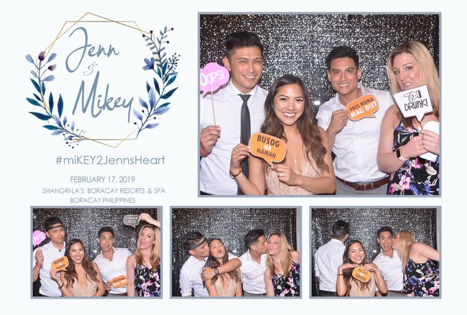 Mikey & Jen Wedding Photobooth by Boracay Starshots Photobooth - 002