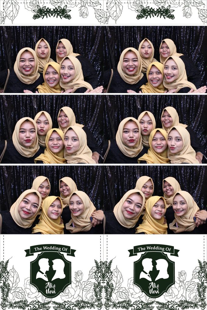 Ali & Novi wedding by Foto moto photobooth - 004