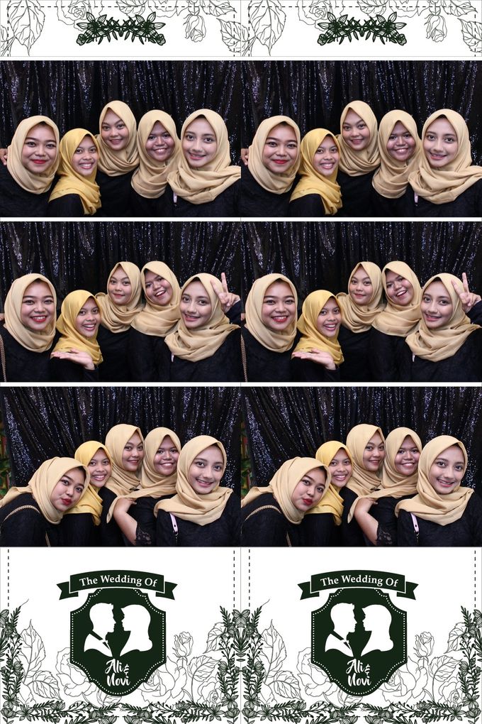 Ali & Novi wedding by Foto moto photobooth - 002