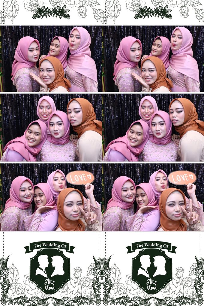 Ali & Novi wedding by Foto moto photobooth - 003