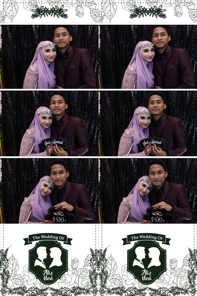 Ali & Novi wedding by Foto moto photobooth - 005