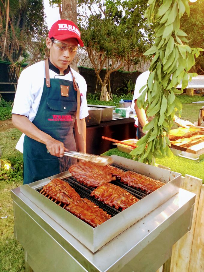Live Grilled BBQ Station At Villa Ombak Biru by Wahaha Pork Ribs - 010 Live Grilled BBQ Station At Villa Ombak Biru by Wahaha Pork Ribs - 010
