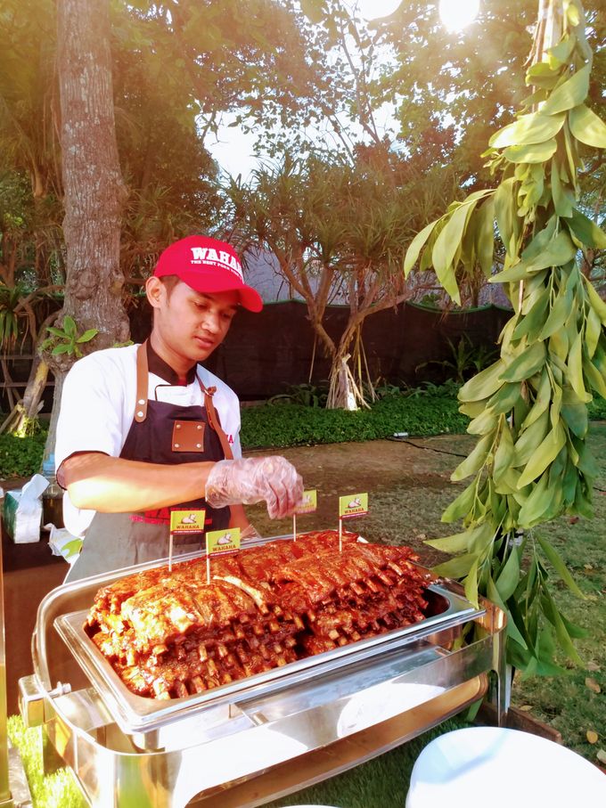 Live Grilled BBQ Station At Villa Ombak Biru by Wahaha Pork Ribs - 009 Live Grilled BBQ Station At Villa Ombak Biru by Wahaha Pork Ribs - 009