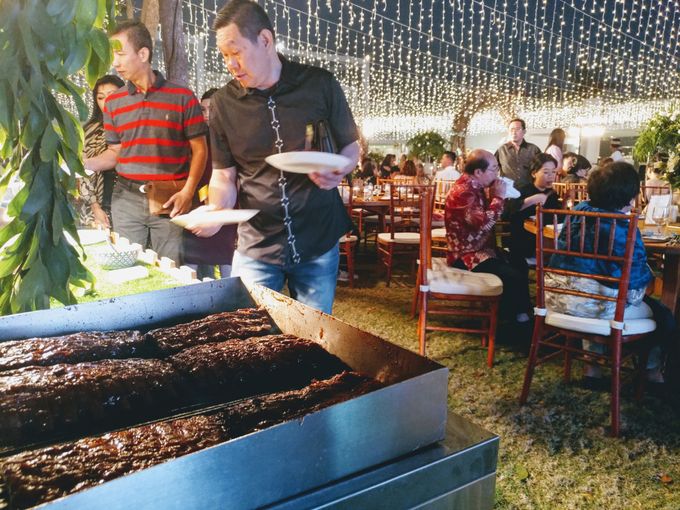 Live Grilled BBQ Station At Villa Ombak Biru by Wahaha Pork Ribs - 015 Live Grilled BBQ Station At Villa Ombak Biru by Wahaha Pork Ribs - 015