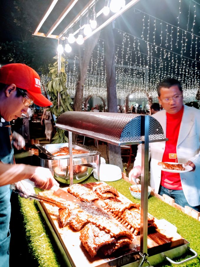 Live Grilled BBQ Station At Villa Ombak Biru by Wahaha Pork Ribs - 012 Live Grilled BBQ Station At Villa Ombak Biru by Wahaha Pork Ribs - 012
