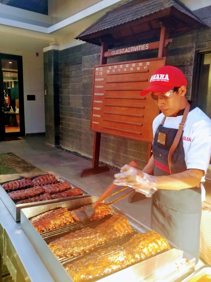 Live Grilled At Banyan Tree Ungasan Bali by Wahaha Pork Ribs - 002 Live Grilled At Banyan Tree Ungasan Bali by Wahaha Pork Ribs - 002