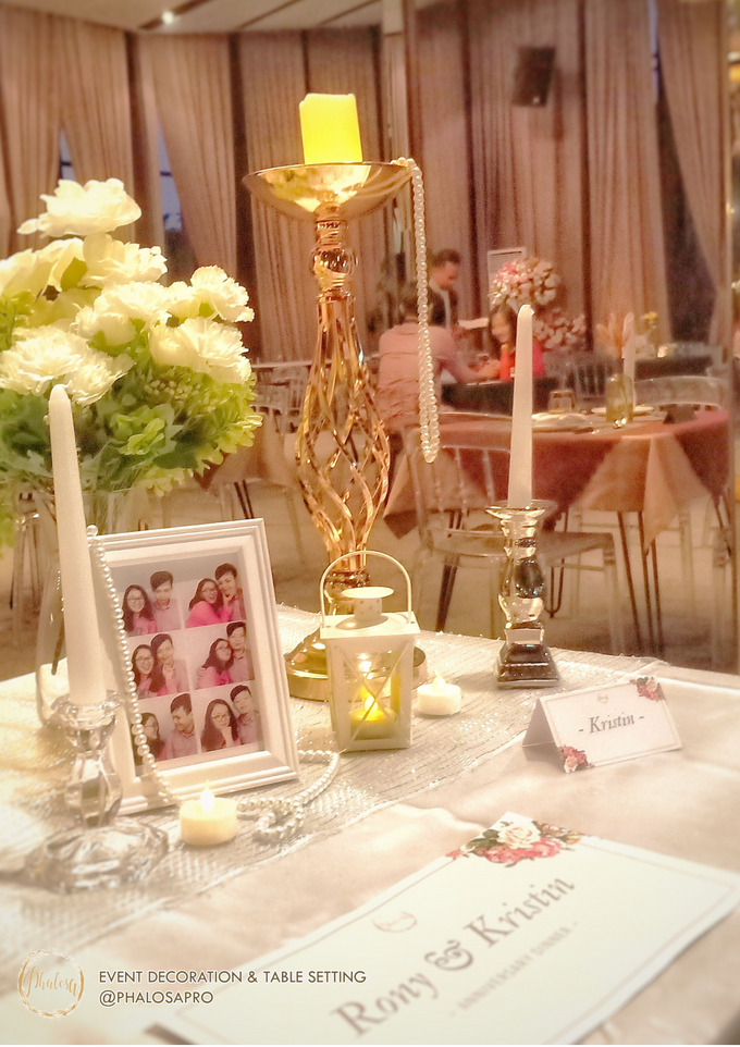 Ronny & Kristin Anniversary Dinner by Phalosa Event Decoration & Table Setting - 004 Ronny & Kristin Anniversary Dinner by Phalosa Event Decoration & Table Setting - 004